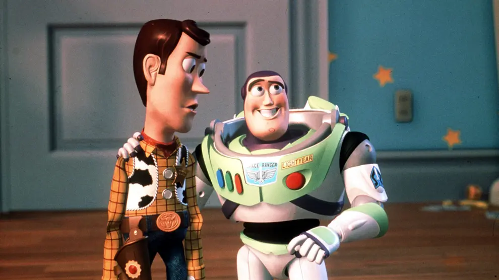 Woody y Buzz, los dos protagonistas de la popular saga