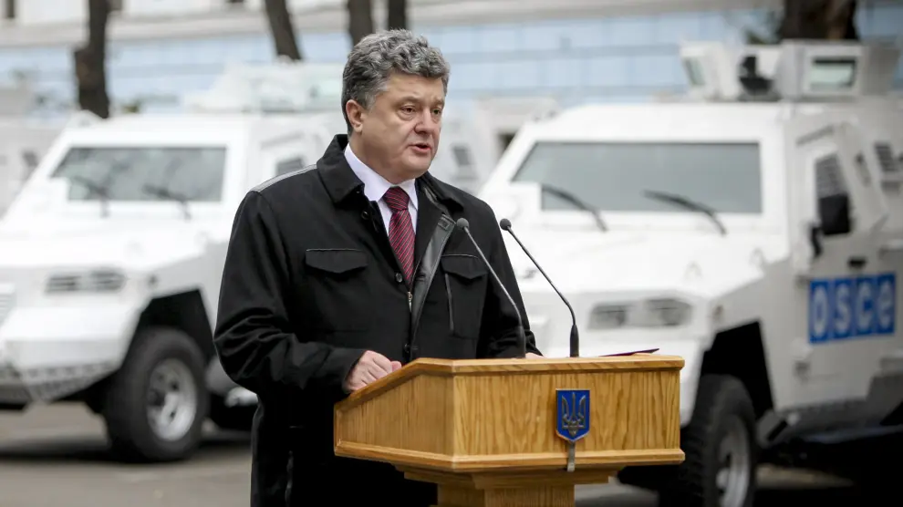 El presidente de Ucrania, Petró Poroshenko