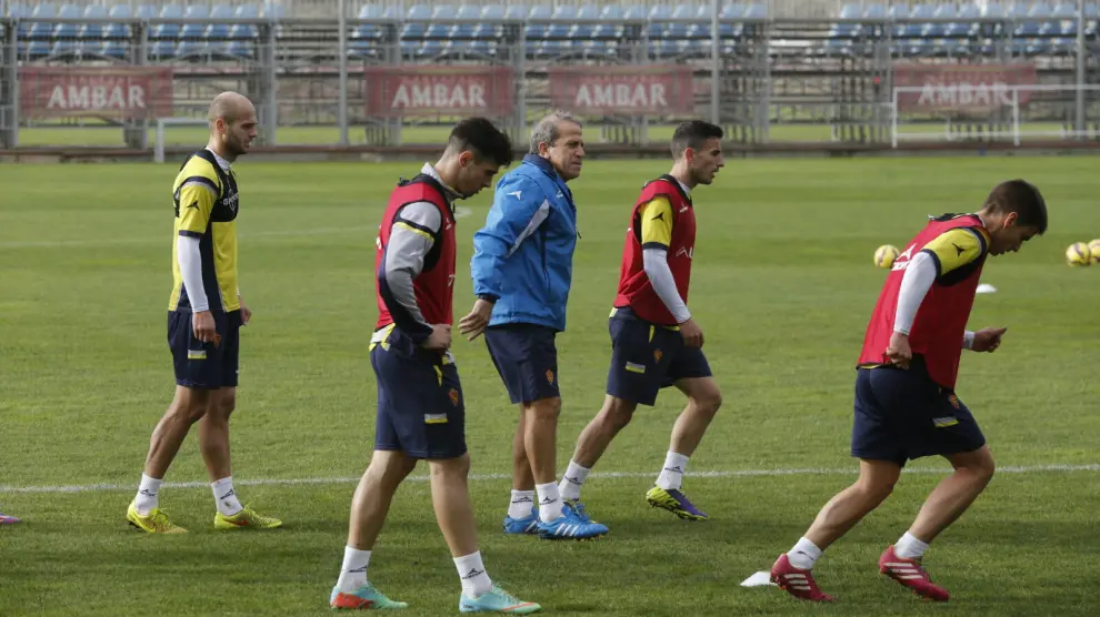 El Real Zaragoza vuelve a entrenar