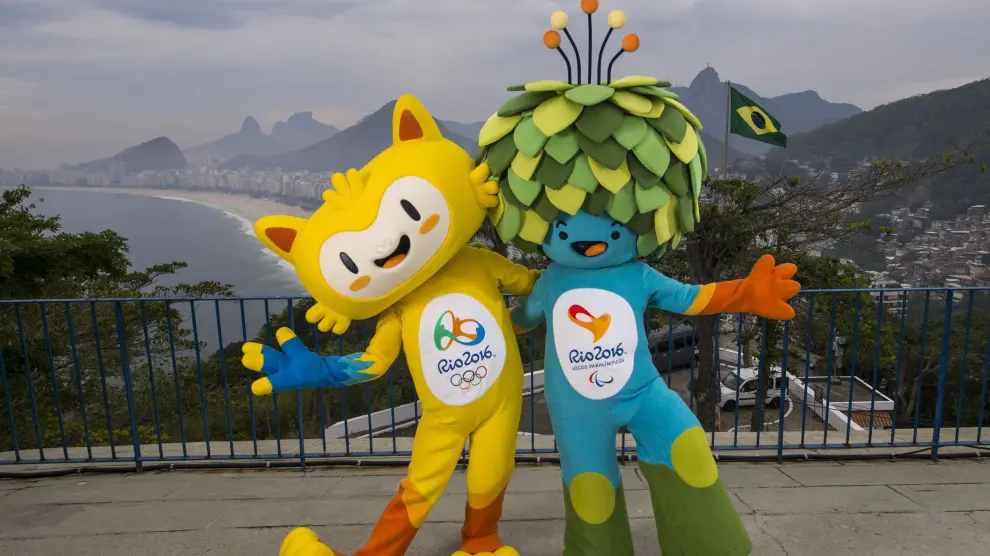 La mascota de los Juegos Olímpicos de Río 2016.