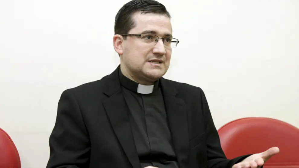 El vicario general de la Diócesis de Osma-Soria, Gabriel Ángel Rodríguez