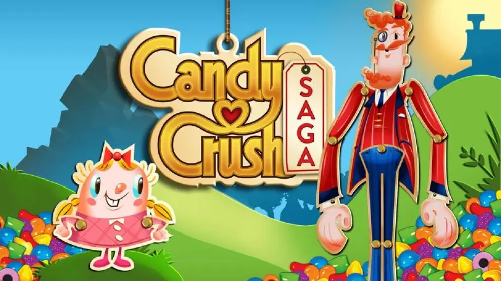 El candy crush es uno de los juegos móviles más populares