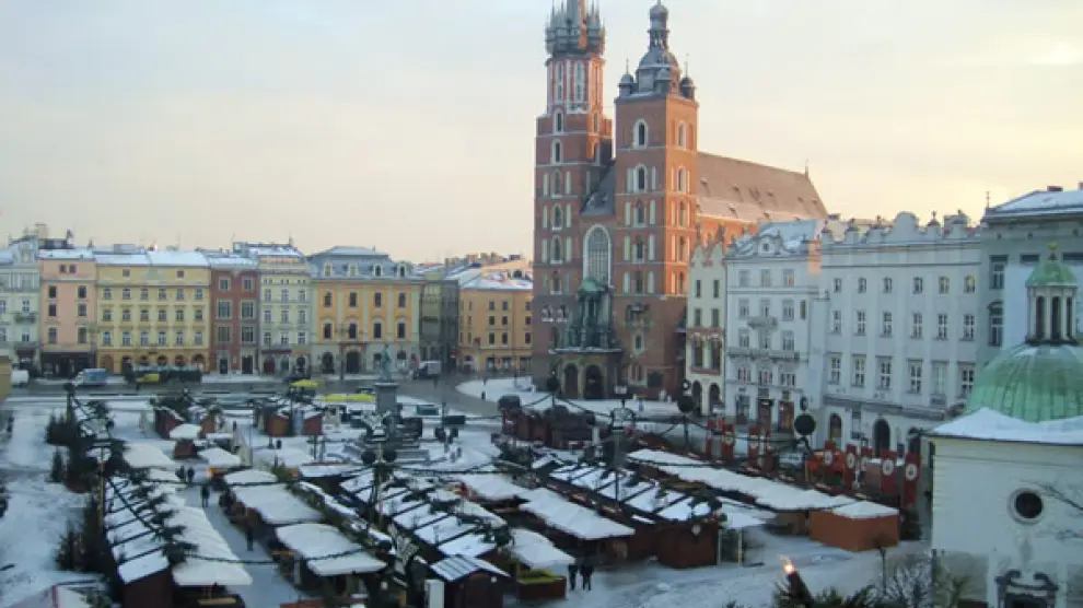 Invierno en Cracovia