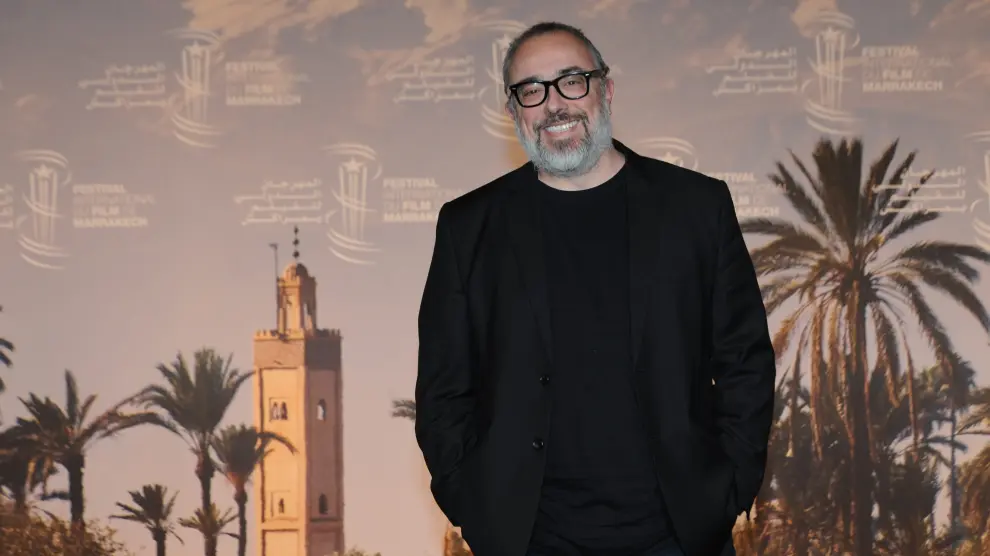 El cineasta español se encuentra impartiendo clases magistrales en el Festival Internacional de Cine de Marrakech.