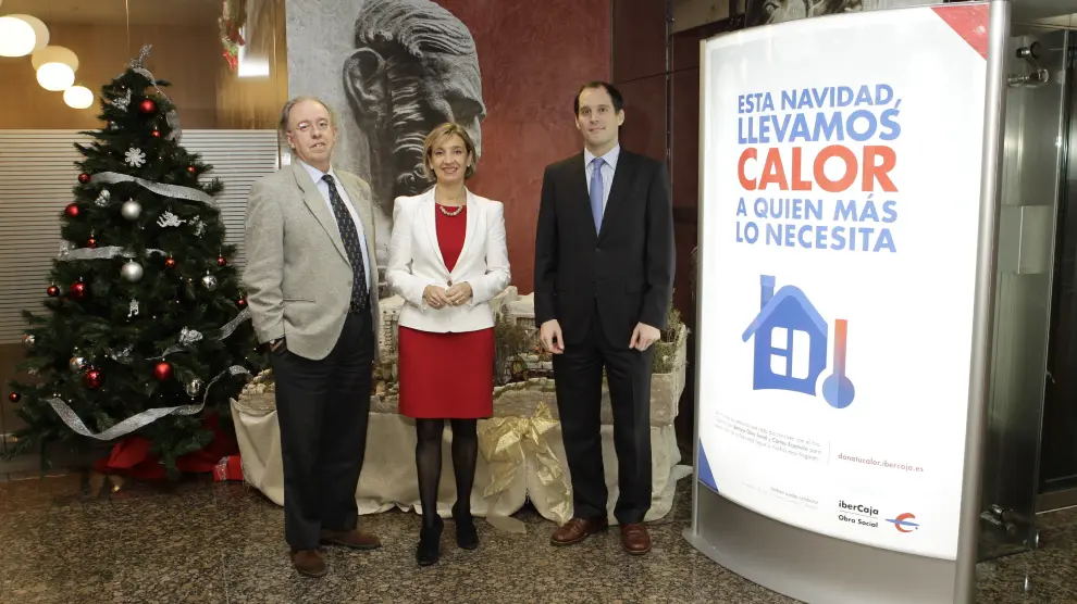 José Manuel Etayo, Teresa Fernández e Iñigo Aguirre