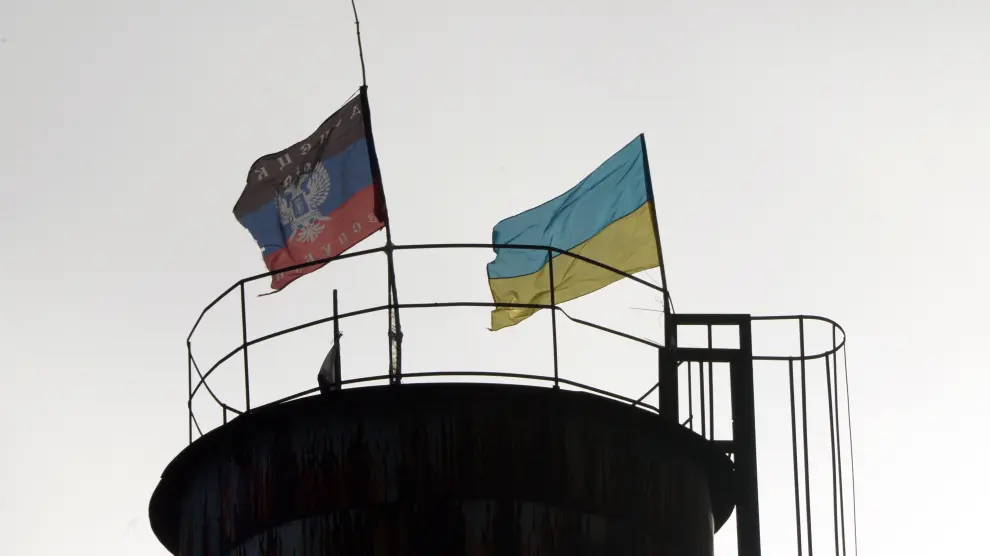 Banderas en Ucrania