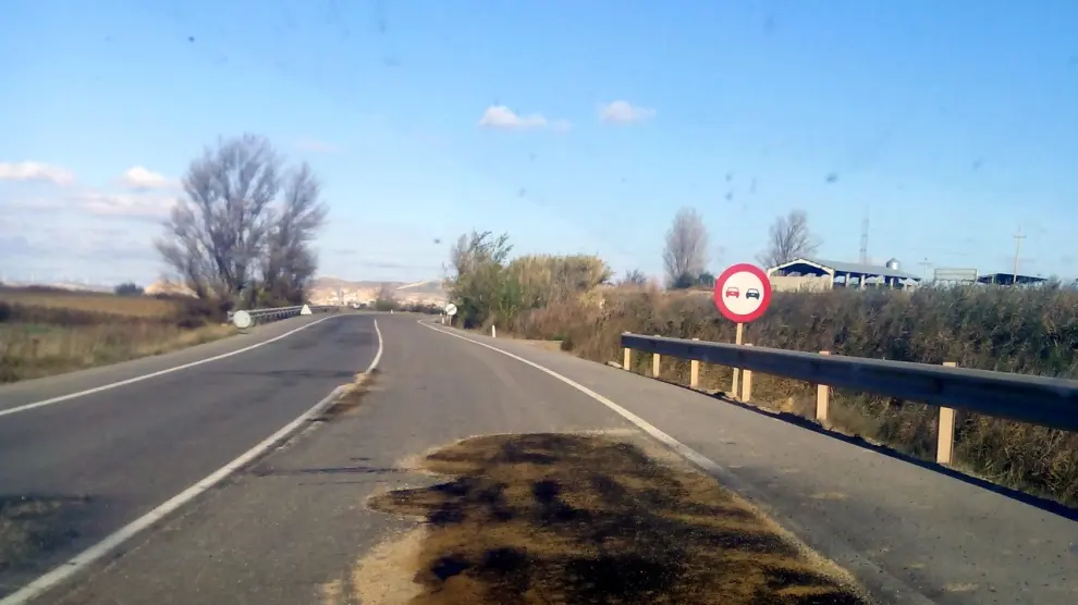 ​CHA denuncia el “pésimo” estado de las carreteras en la comarca de Valdejalón