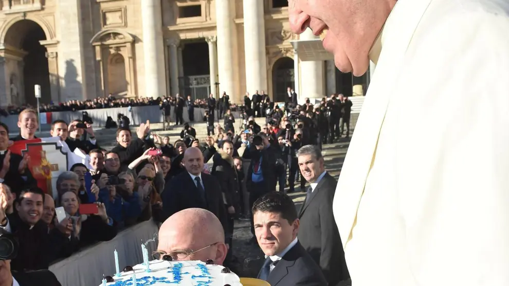 El Papa celebra su cumpleaños