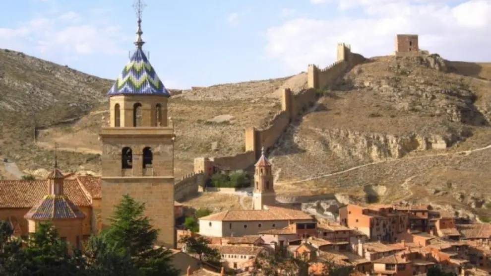 Vista clásica de Albarracín