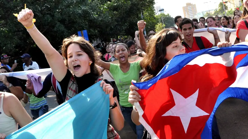 Celebraciones por el deshielo de relaciones diplomáticas entre Cuba y EE.UU.