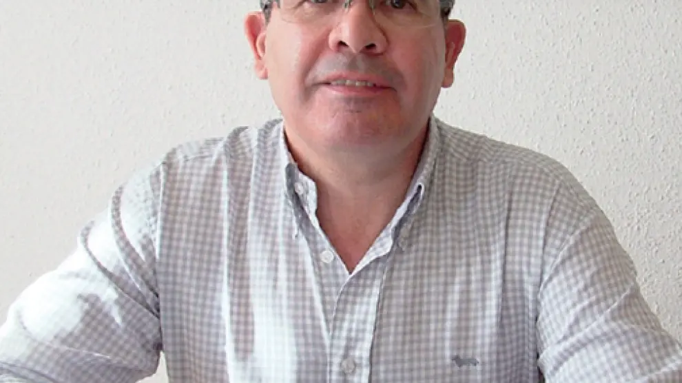 El alcalde de Tauste, Miguel Ángel Francés Carbonel