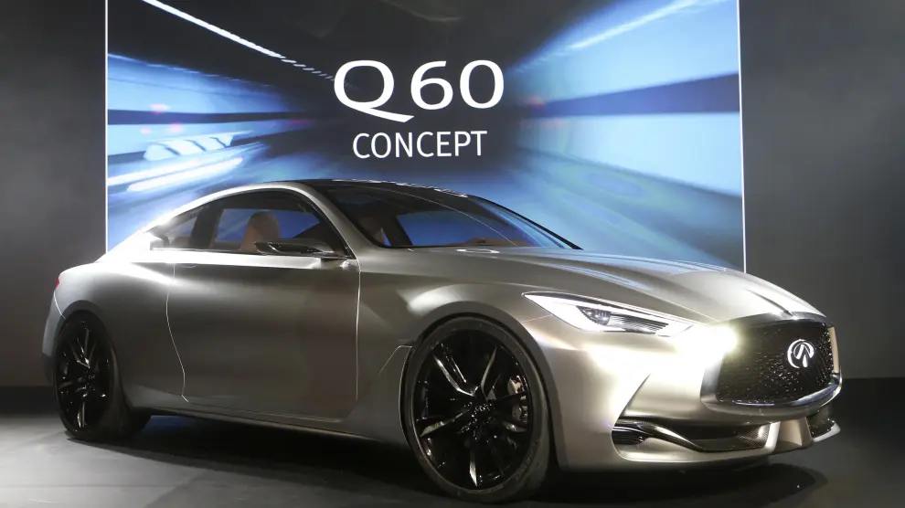 Infiniti presenta el prototipo Q60 que anticipa el diseño del cupé de 2016