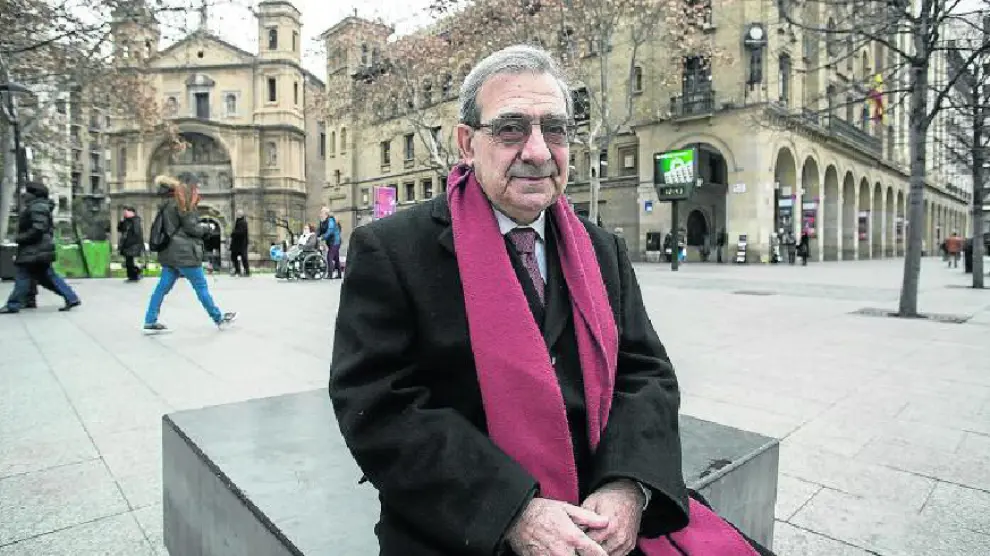 Antonio Envid, presidente del Colegio de Titulados Mercantiles de Aragón.