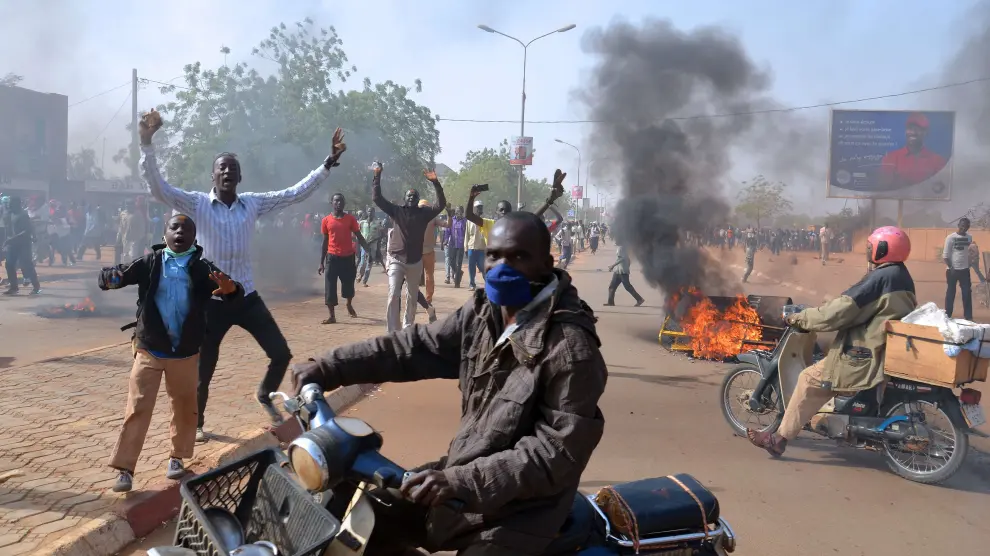 Protestas en Niamey