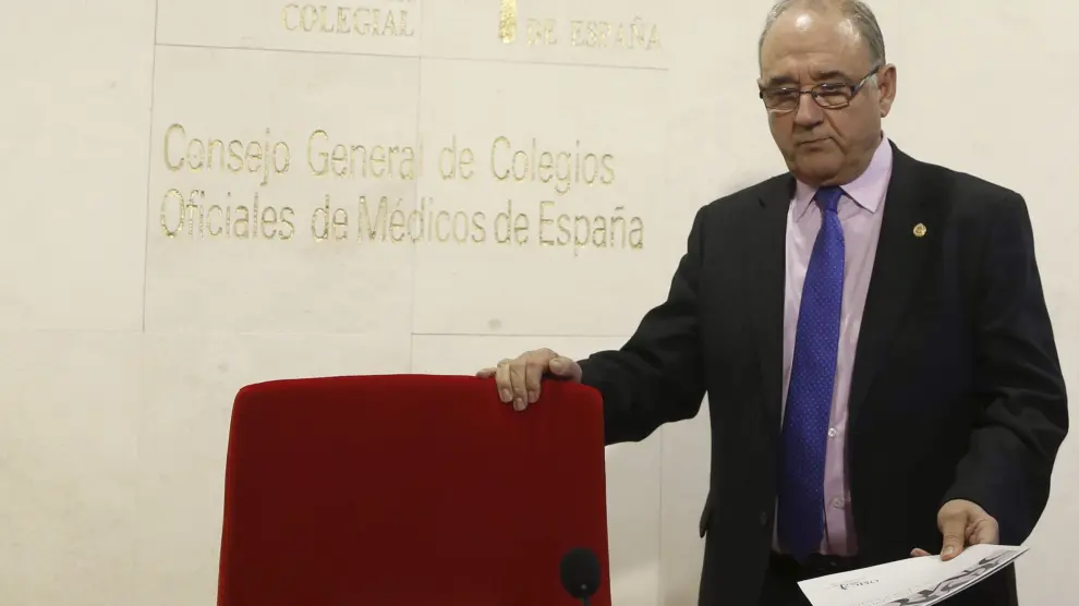 El presidente de la Organización Médica Colegial, Juan José Rodríguez Sendín.