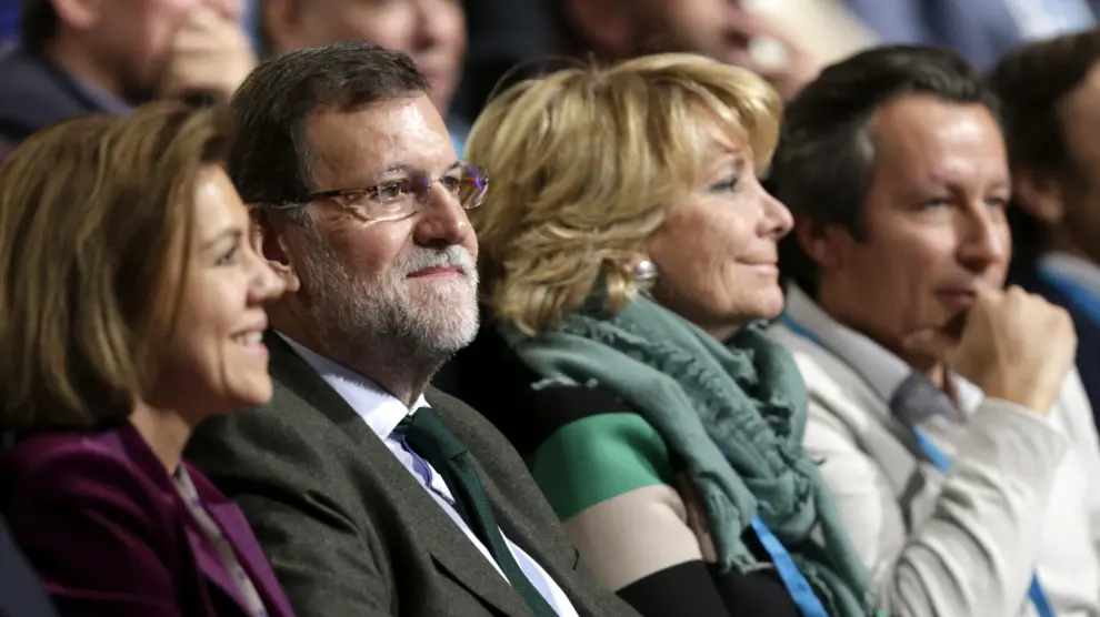 Cospedal, Rajoy, Aguirre y Floriano