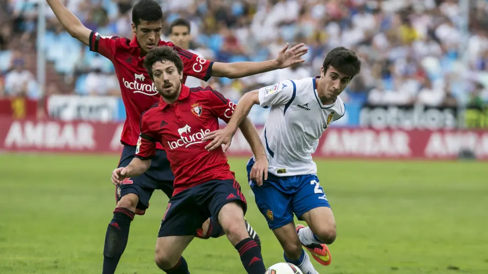 El encuentro de ida entre el Real Zaragoza y el Osasuna
