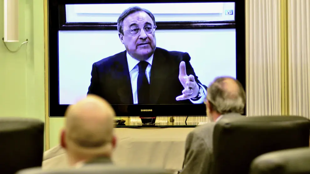 Videoconferencia ante la comisión del Parlament Balear