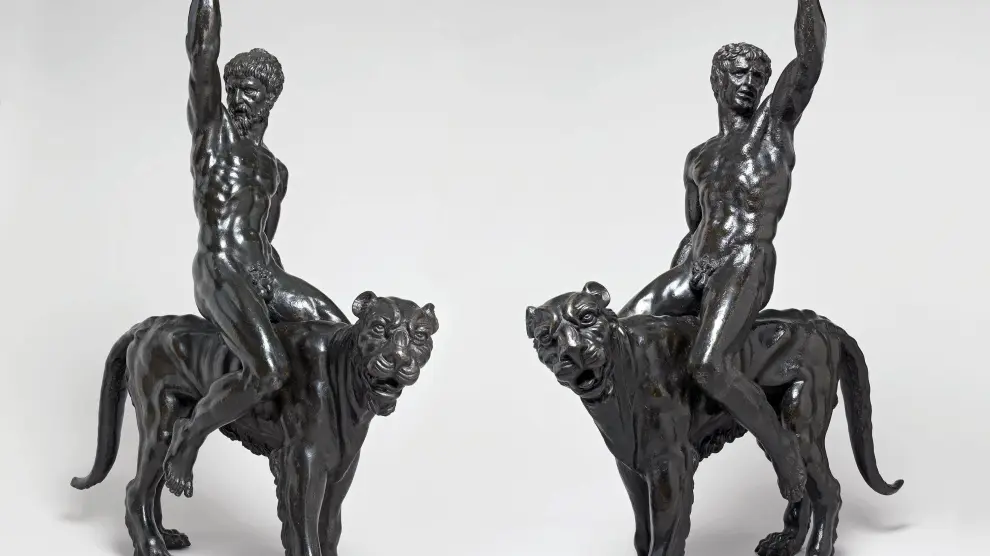 Hallan dos esculturas de bronce que podrían ser de Miguel Ángel