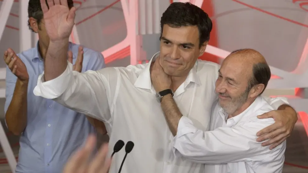 Pedro Sánchez en su presentación como nuevo Secretario del partido
