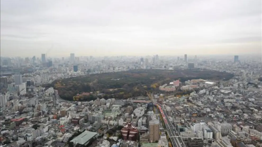 Vista aérea de Tokio