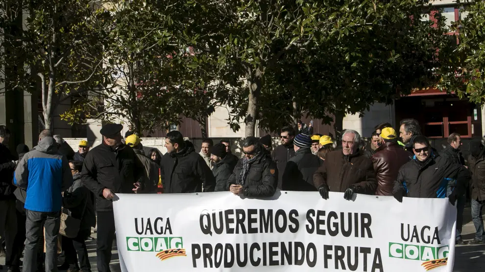 Protesta de UAGA