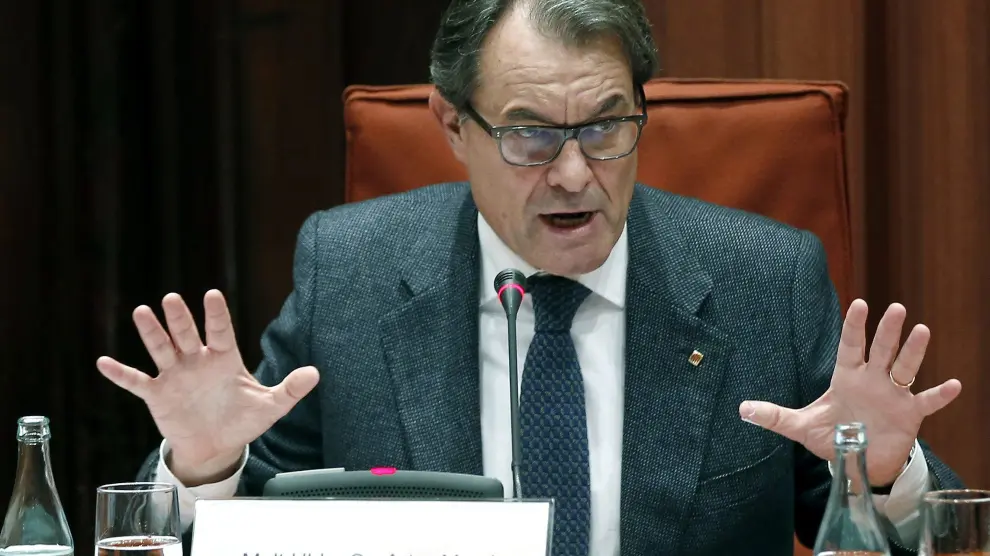 Artur Mas ante la comisión contra el fraude del Parlamento Catalán