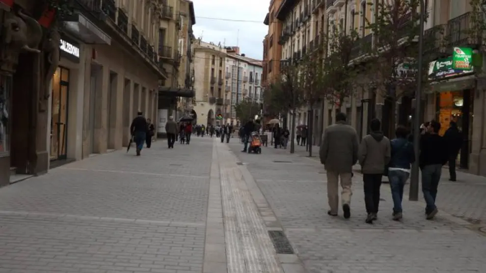 Calle en Huesca