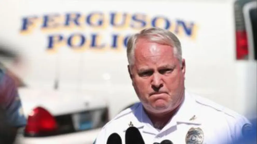 Dimite Thomas Jackson, el jefe de Policía de Ferguson