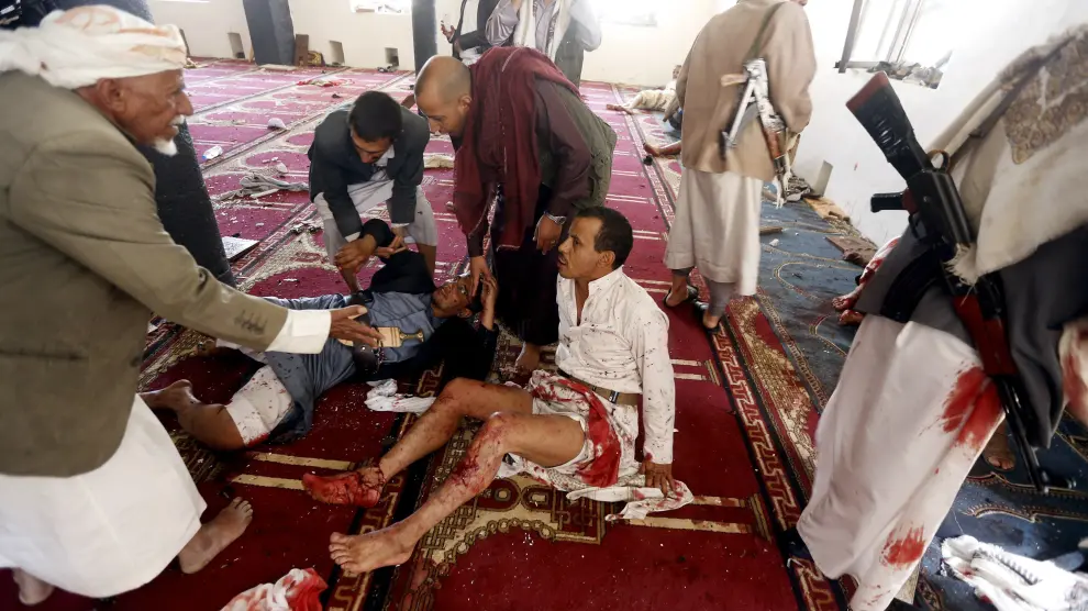 Ataque a una mezquita en Saná
