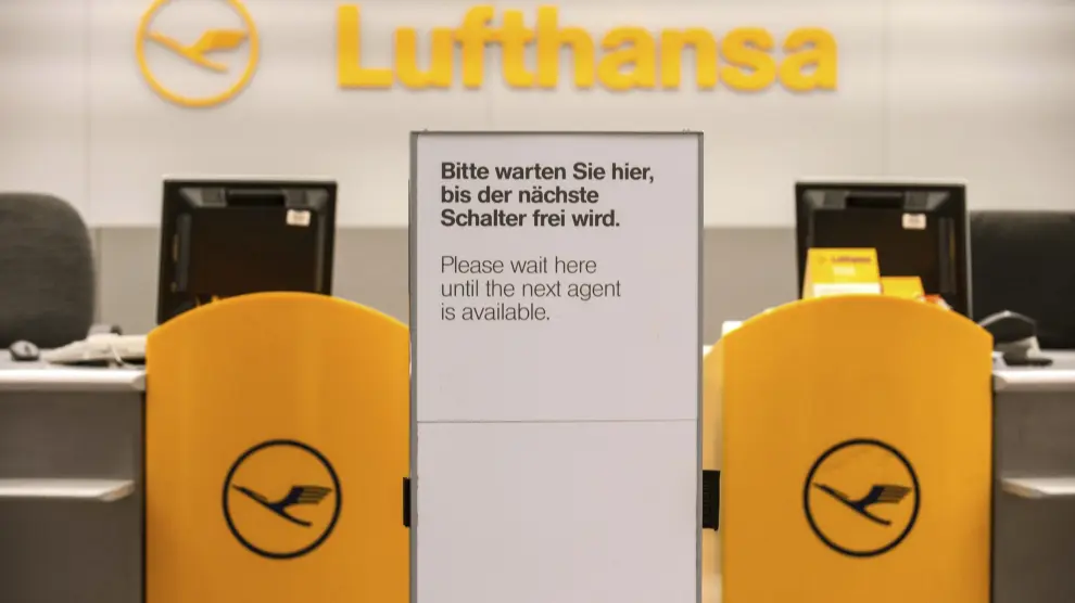 Más de 700 vuelos han sido cancelados por la huelga en Lufthansa