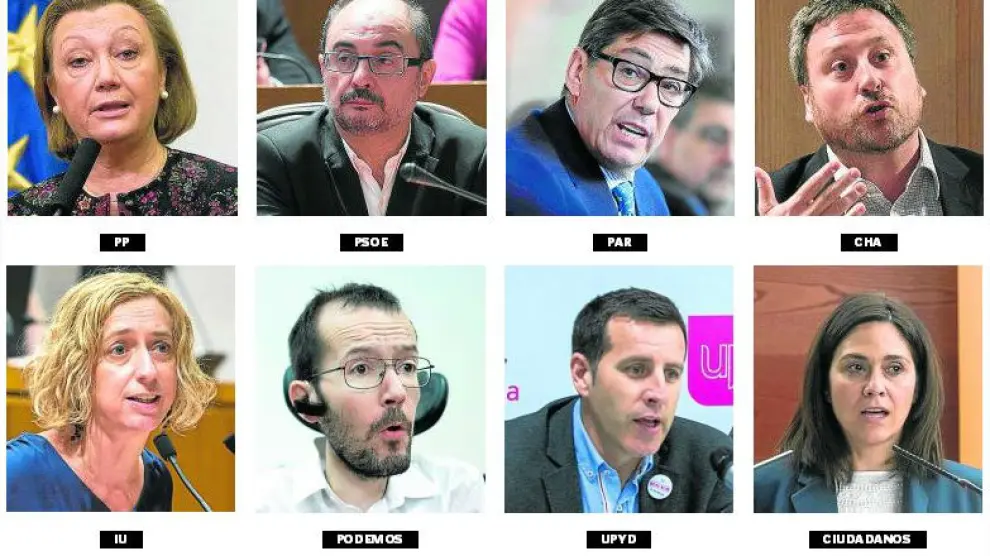 Candidatos a la presidencia de Aragón