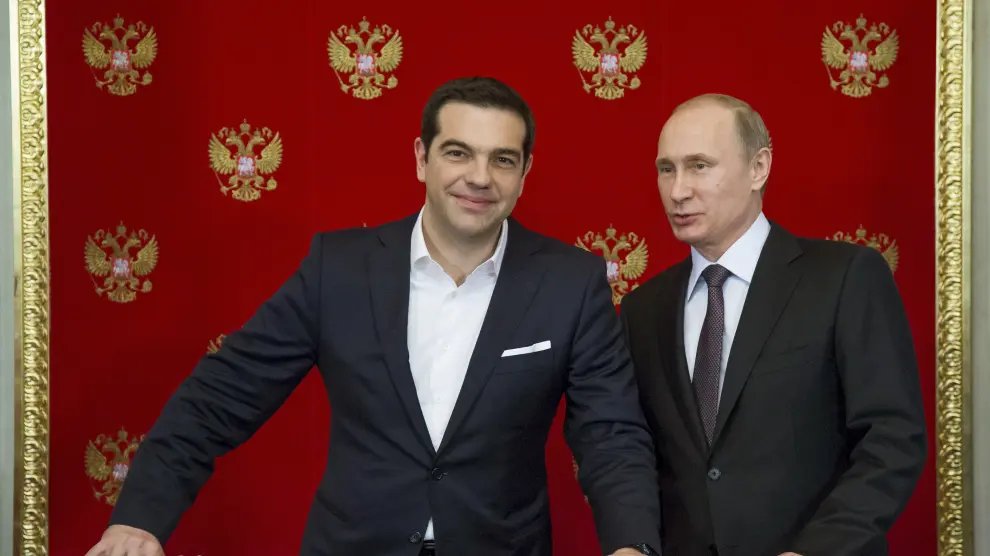 Tsipras y Putin