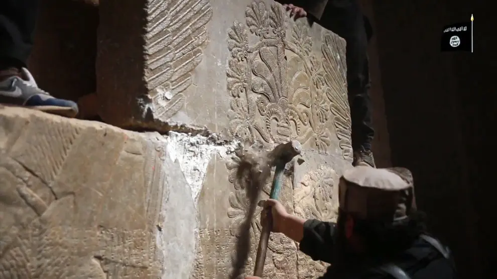 Combatientes del EI destruyeron Nimrud