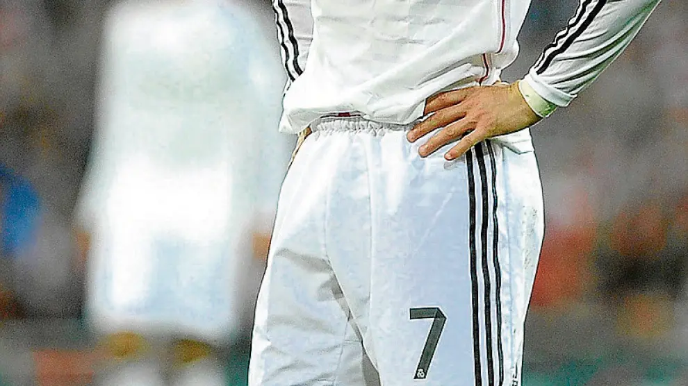 Cristiano desespera en el partido contra el Athletic.