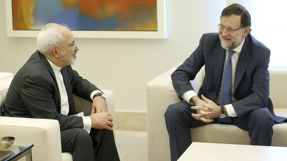 Reunión entre el ministro de Exteriores de Irán y Mariano Rajoy