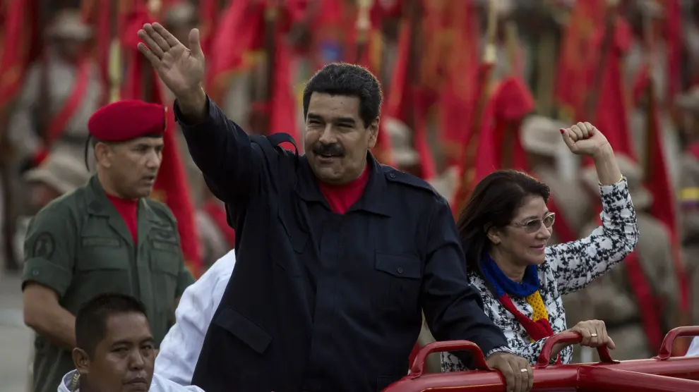 Acto de celebración de la creación de la 'Milicia Bolivariana'