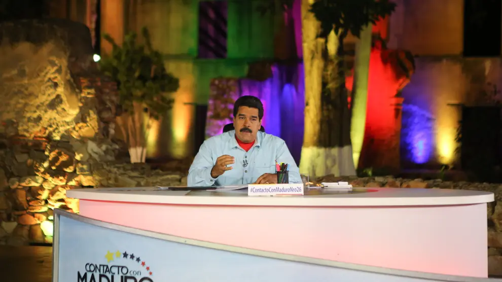 El presidente venezolano en el programa 'Contacto con Maduro'