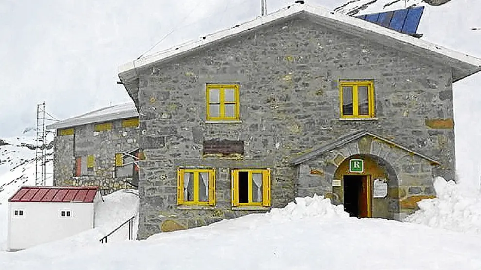 El refugio de Góriz es uno de los más altos del Pirineo, a 2.200 m. Fam