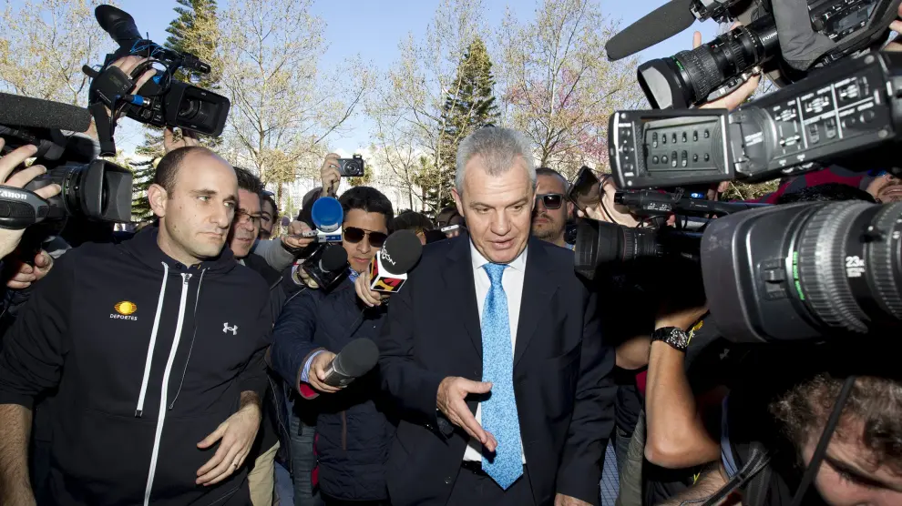 Javier Aguirre llega a declarar a los juzgados de Valencia