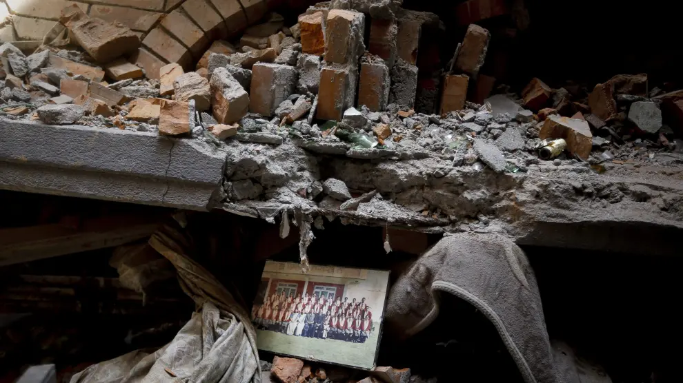 Pocas ciudades quedaron tan devastadas en Nepal como Sankhu