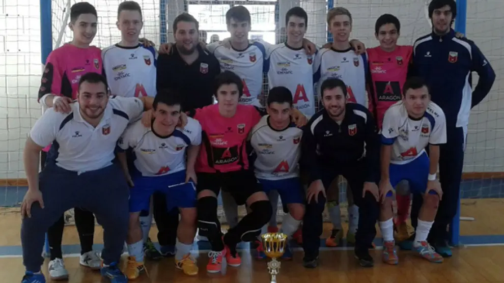 El equipo juvenil D-Link Zaragoza.