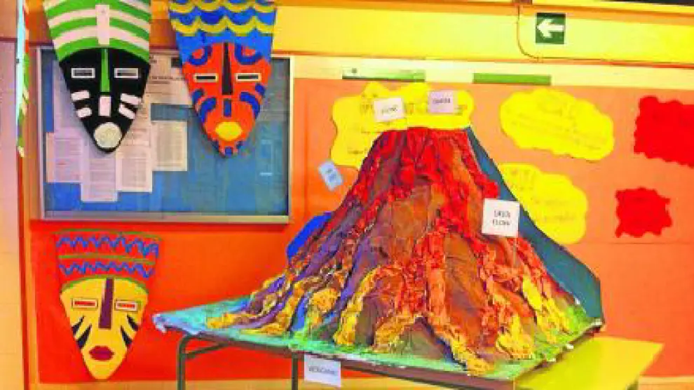 Los alumnos de 1º y 2º de ESO trabajaron la geología de África y elaboraron un estupendo trabajo sobre los principales volcanes africanos.