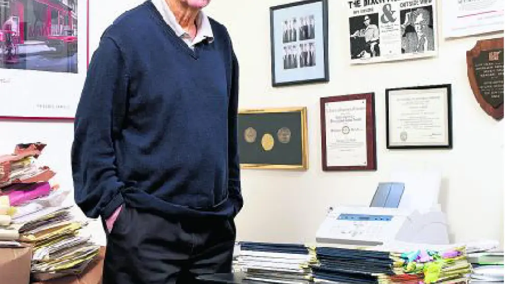 Seymour Hersh, en su oficina en Washington.