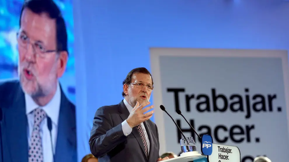 El presidente del Gobierno y líder del PP, Mariano Rajoy.