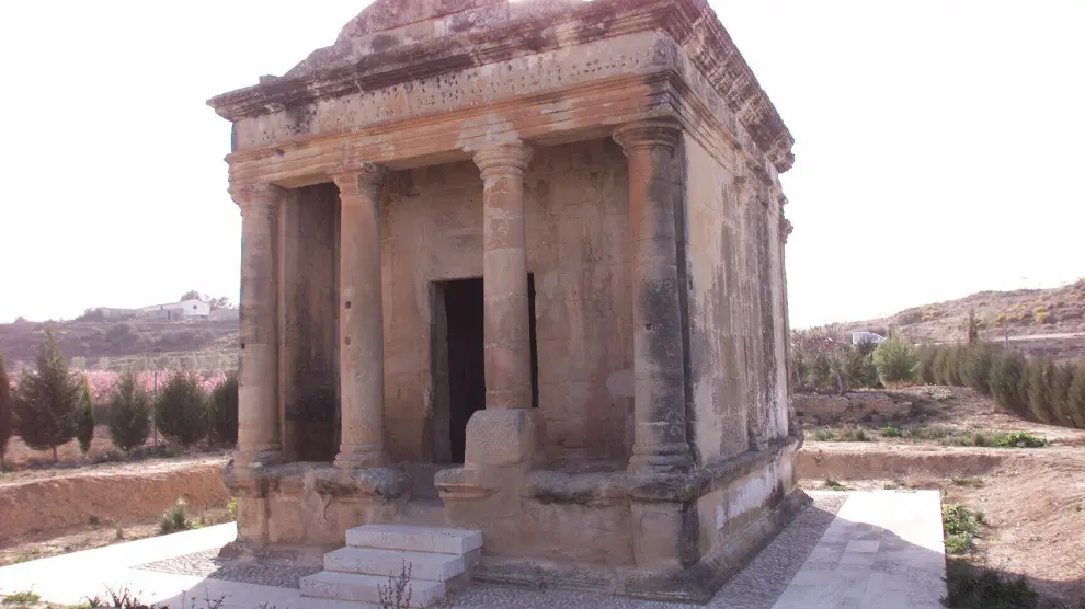 Mausoleo romano de Fabara.