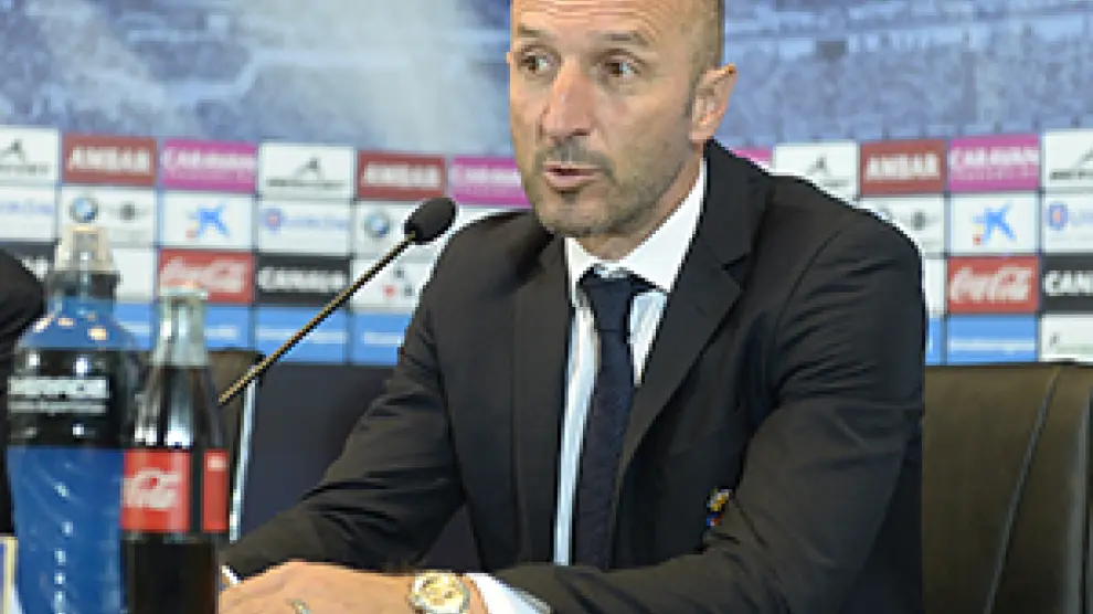 El entrenador del Real Zaragoza, Ranko Popovic