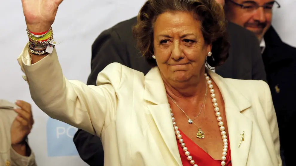 Rita Barberá tras las elecciones. (Archivo)