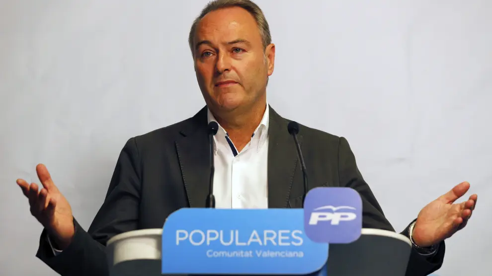 El líder del PP de la Comunidad Valenciana, Alberto Fabra.