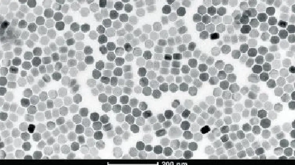 Nanopartículas empleadas en terapia fotodinámica.
